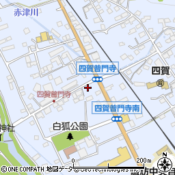長野県諏訪市四賀普門寺330周辺の地図