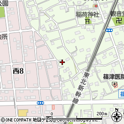 埼玉県白岡市篠津1894周辺の地図