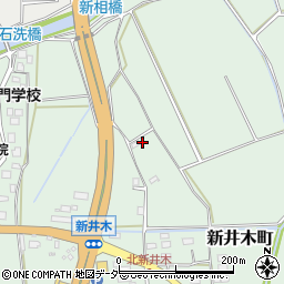 茨城県常総市新井木町380周辺の地図