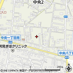 茨城県稲敷郡阿見町中央2丁目13周辺の地図