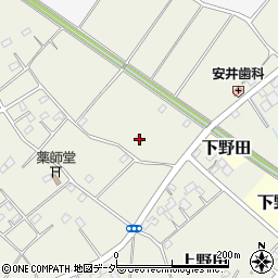 埼玉県白岡市上野田930周辺の地図