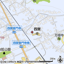 長野県諏訪市四賀普門寺405-1周辺の地図