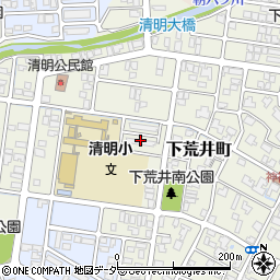 プレジデント福井２号棟周辺の地図