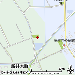 茨城県常総市新井木町512周辺の地図