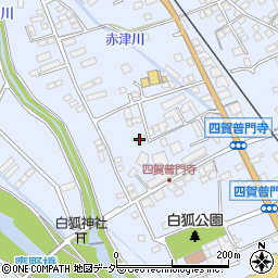 長野県諏訪市四賀普門寺242周辺の地図