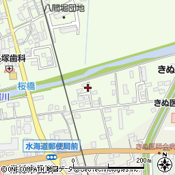 茨城県常総市水海道橋本町3203周辺の地図
