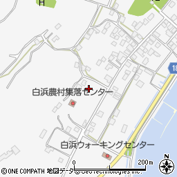 茨城県行方市白浜157周辺の地図