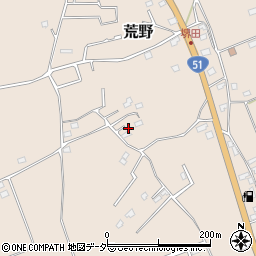 茨城県鹿嶋市荒野1034-10周辺の地図