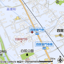 長野県諏訪市四賀普門寺227周辺の地図