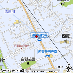 長野県諏訪市四賀普門寺226周辺の地図