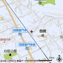 長野県諏訪市四賀普門寺335周辺の地図