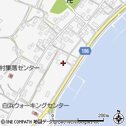 茨城県行方市白浜176周辺の地図