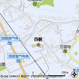 長野県諏訪市四賀普門寺6345周辺の地図