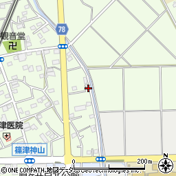 埼玉県白岡市篠津2054周辺の地図