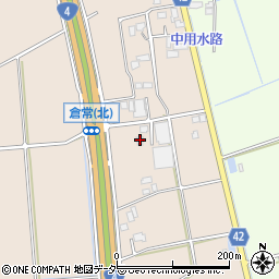 埼玉県春日部市倉常671周辺の地図