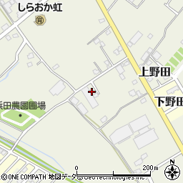 埼玉県白岡市上野田687周辺の地図