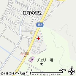 福井県福井市江守の里2丁目1717周辺の地図