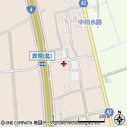 埼玉県春日部市倉常577周辺の地図