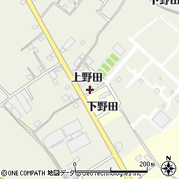 埼玉県白岡市上野田1533-8周辺の地図