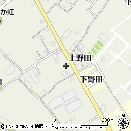 埼玉県白岡市上野田681周辺の地図