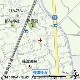 埼玉県白岡市篠津2006周辺の地図