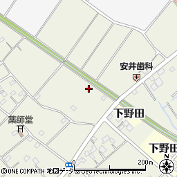 埼玉県白岡市上野田928-2周辺の地図