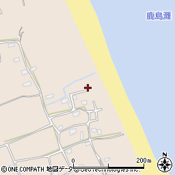 茨城県鹿嶋市荒野263-19周辺の地図