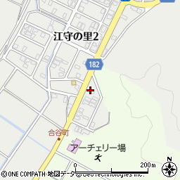 福井県福井市江守の里2丁目1718周辺の地図