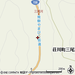 岐阜県高山市荘川町三尾河126周辺の地図