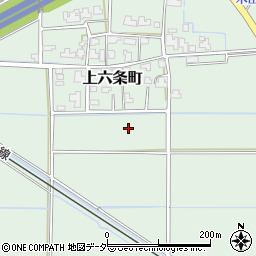 福井県福井市上六条町周辺の地図