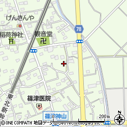 埼玉県白岡市篠津2005周辺の地図