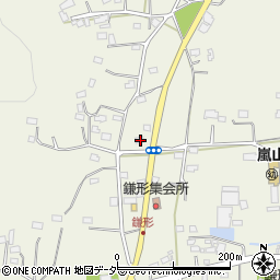 埼玉県比企郡嵐山町鎌形2207周辺の地図