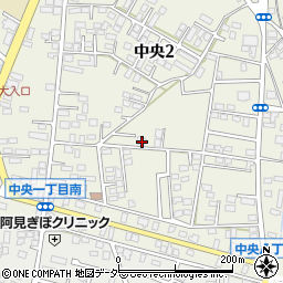 茨城県稲敷郡阿見町中央2丁目11-36周辺の地図