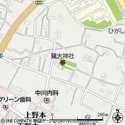鷺大神社周辺の地図