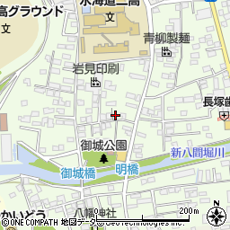 茨城県常総市水海道橋本町3488-5周辺の地図