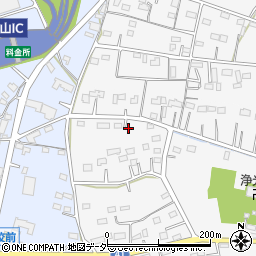 埼玉県東松山市下青鳥12周辺の地図