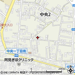 茨城県稲敷郡阿見町中央2丁目11-39周辺の地図