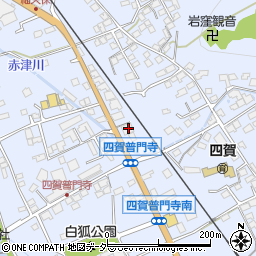 長野県諏訪市四賀普門寺220-2周辺の地図