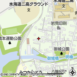 茨城県常総市水海道橋本町3534-4周辺の地図