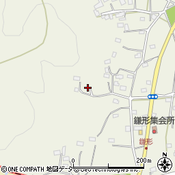 埼玉県比企郡嵐山町鎌形2157周辺の地図