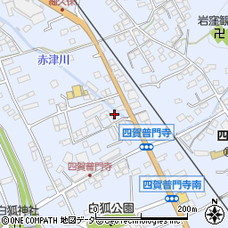 長野県諏訪市四賀普門寺219周辺の地図