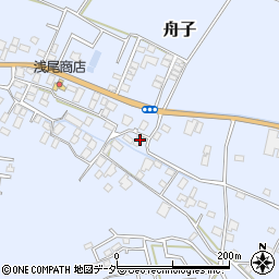茨城県稲敷郡美浦村舟子1838周辺の地図