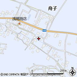 茨城県稲敷郡美浦村舟子1837周辺の地図