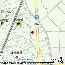 埼玉県白岡市篠津2001周辺の地図