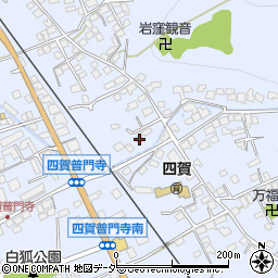 長野県諏訪市四賀普門寺203周辺の地図