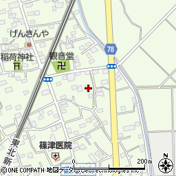 埼玉県白岡市篠津1999周辺の地図