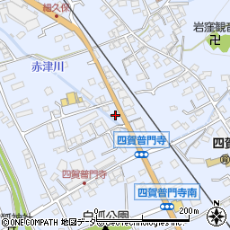 長野県諏訪市四賀普門寺218周辺の地図