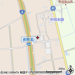 埼玉県春日部市倉常645周辺の地図