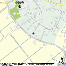 埼玉県春日部市西宝珠花206周辺の地図