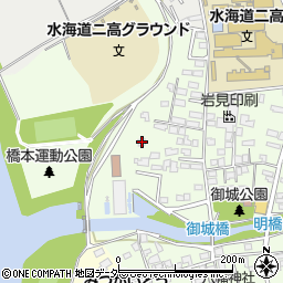 茨城県常総市水海道橋本町3539-1周辺の地図